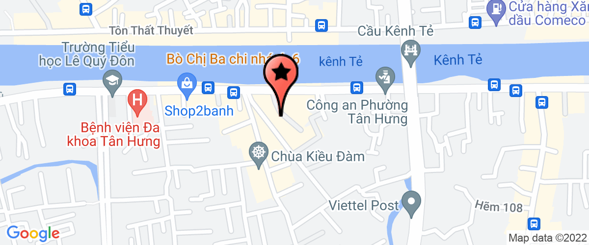 Map go to Representative office of  Ngoc Bich Investment Company Limited