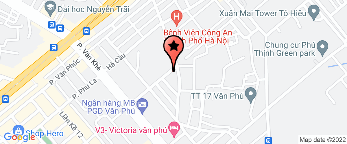 Map go to Hung Minh Ha Noi Installation Company Limited