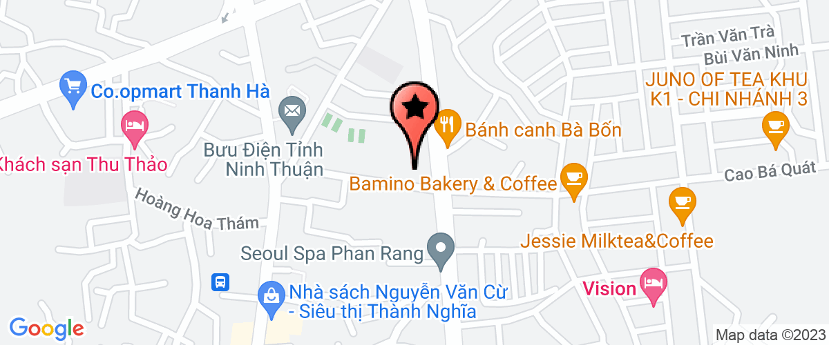Map go to Nang Viet Trade Service and  Tourist Company Limited
