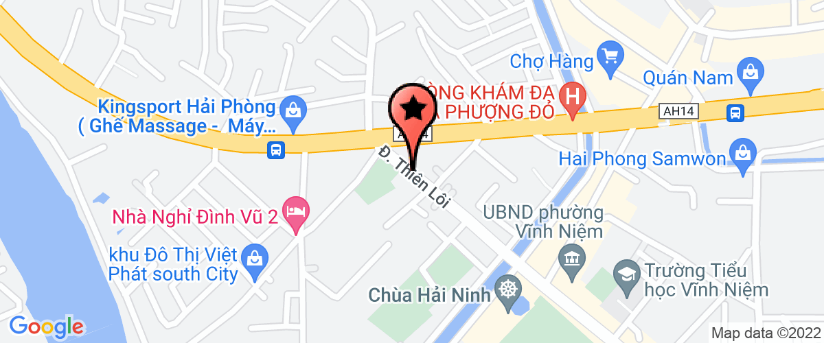 Map go to May Minh Thanh Export Company Limited