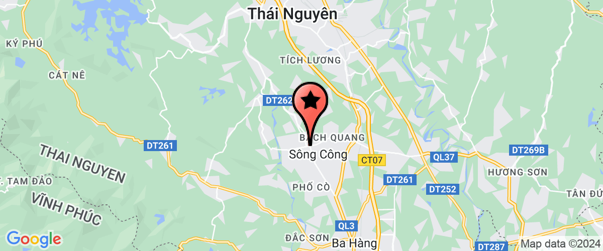 Map go to Duong Anh Thai Nguyen Services And Trading Company Limited