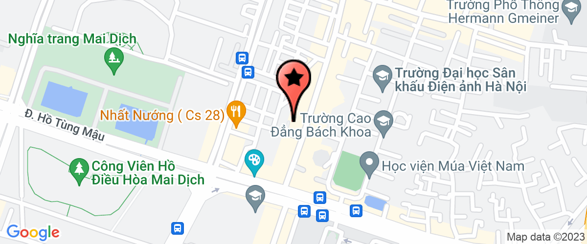 Map go to A A VietNam And Services And Trading Company Limited