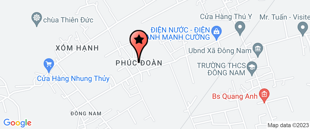 Map go to Dat Huy Dung Company Limited