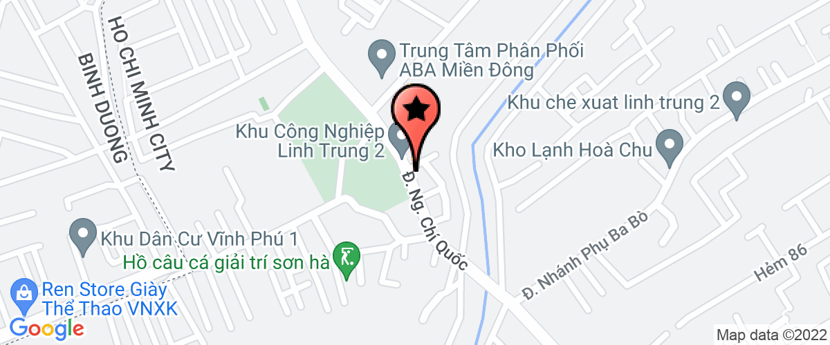 Bản đồ đến Công Ty TNHH Sơn Nội Thất Phú Lê Long