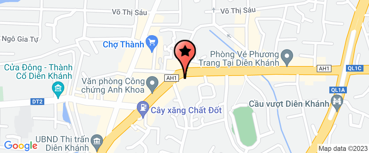 Map go to Xay dung Truong Thanh Company Limited