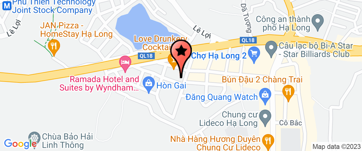 Map go to Tam Duc Thinh Joint Stock Company