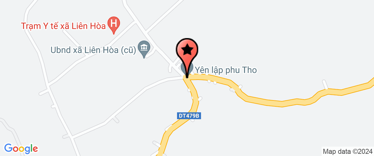 Map go to Sena Hoa Binh Company Limited