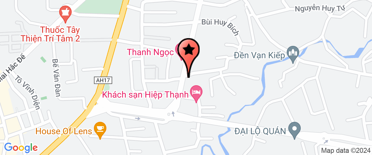 Map go to Nam Anh Sport Service Company Limited