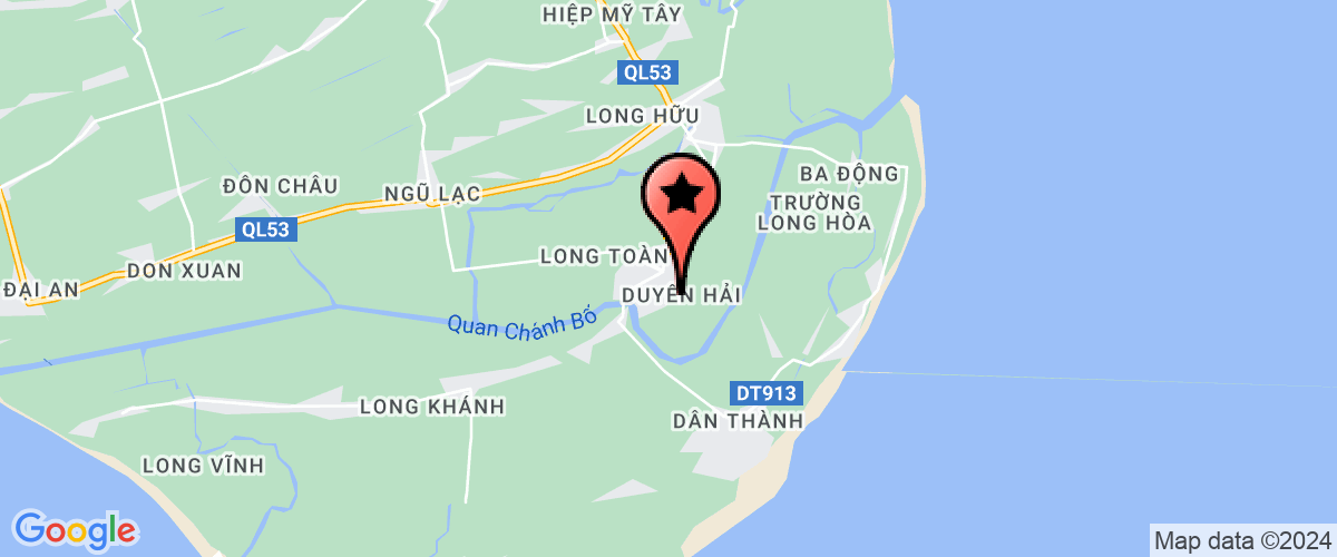 Map go to Thai Son Tra Vinh Company Limited