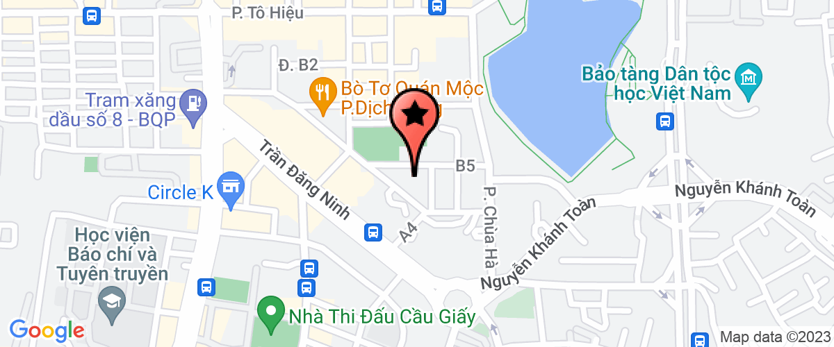 Map go to Hoang Ha Construction Invesment and Elevator Joint Stock Company