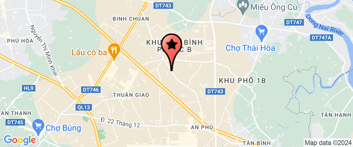 Map go to Phu Tin Duong Service Trading Company Limited