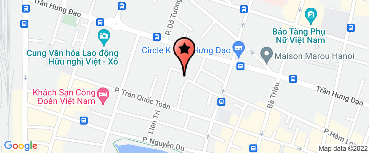 Map go to nha khoa tham my quoc te Lien Thanh Company Limited