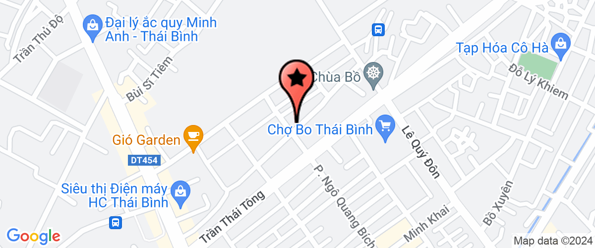 Map go to Linh Nam Import Export Company Limited