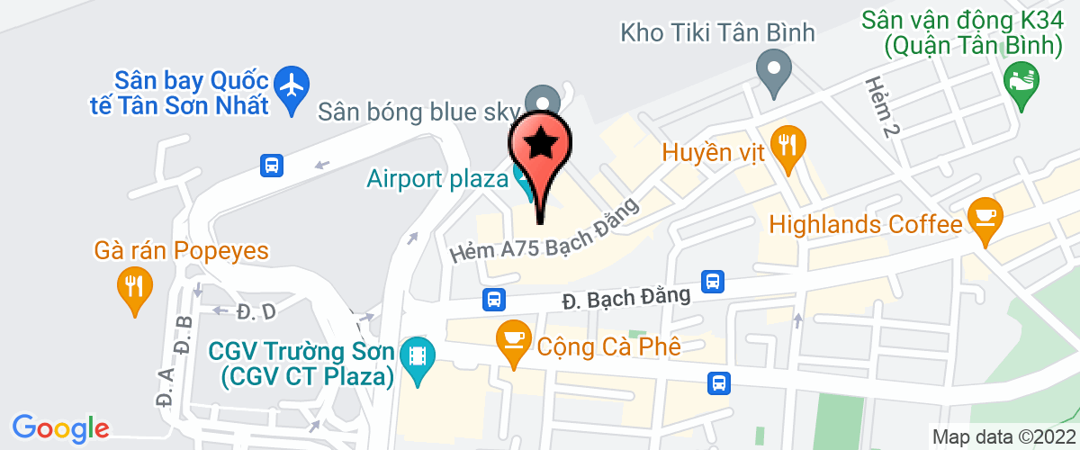 Map go to Intra Force Technologies VietNam Company Limited