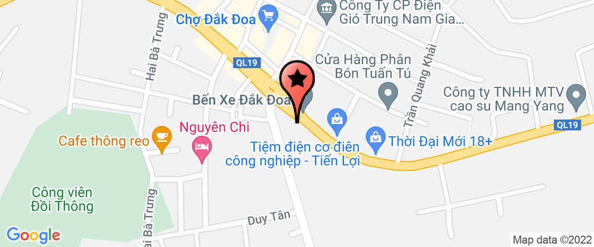 Map go to Nguyet Nhi Private Enterprise