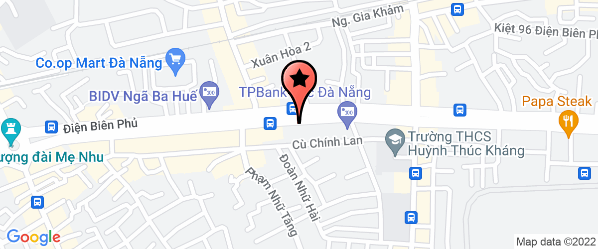 Map go to Giong Bo Moc Chau - Branch of in Da Nang Milk Joint Stock Company