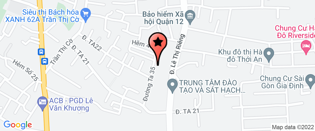 Map go to Tan Dai Phat Sew Trading Service Company Limited