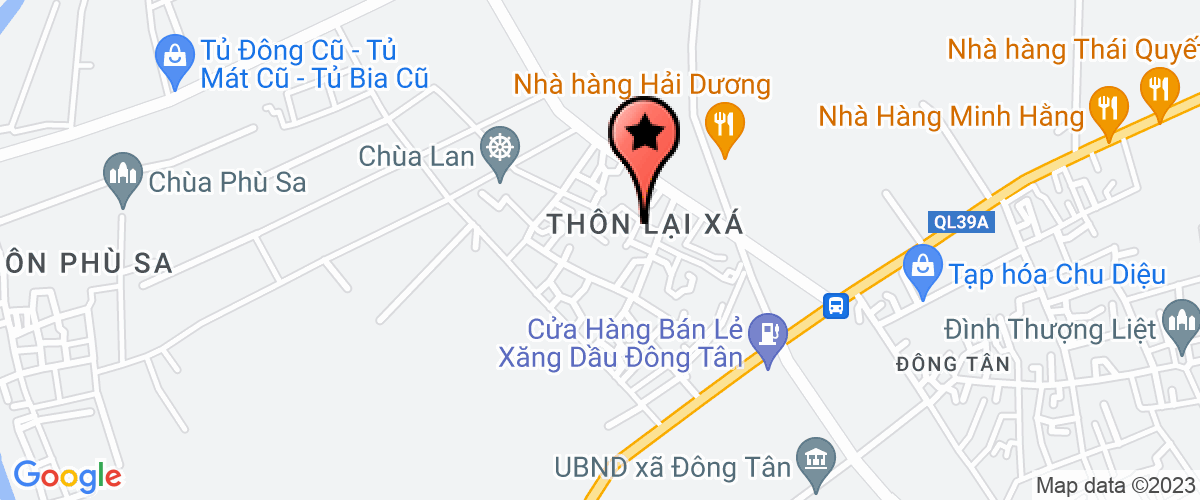 Map go to Dong Tan Phat Brick Joint Stock Company