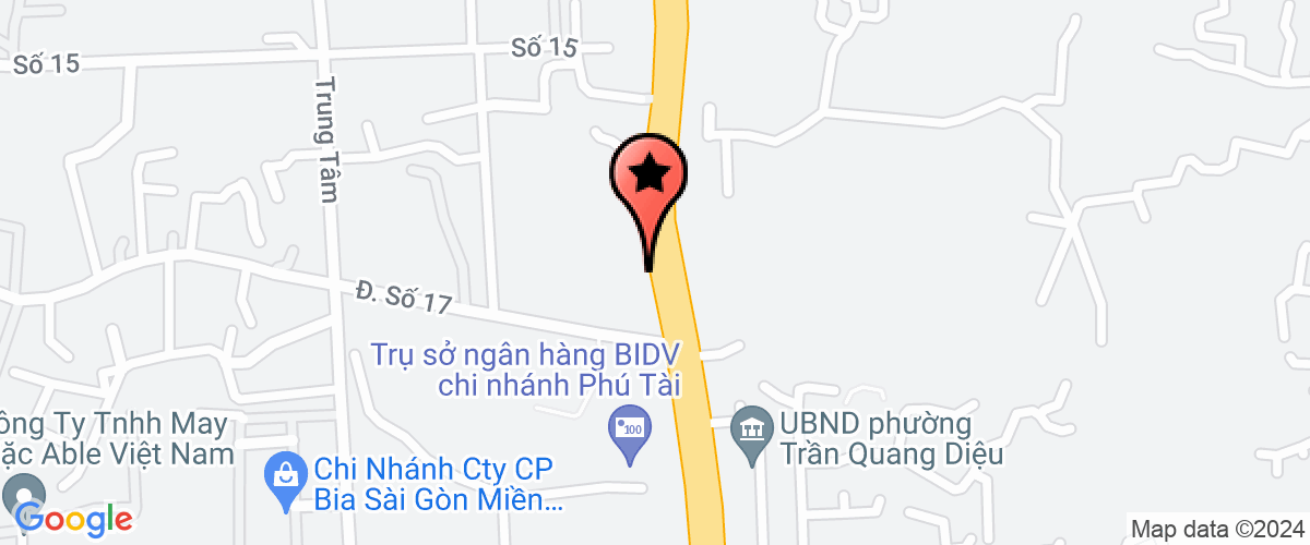 Map go to Tien Bao Production Company Limited