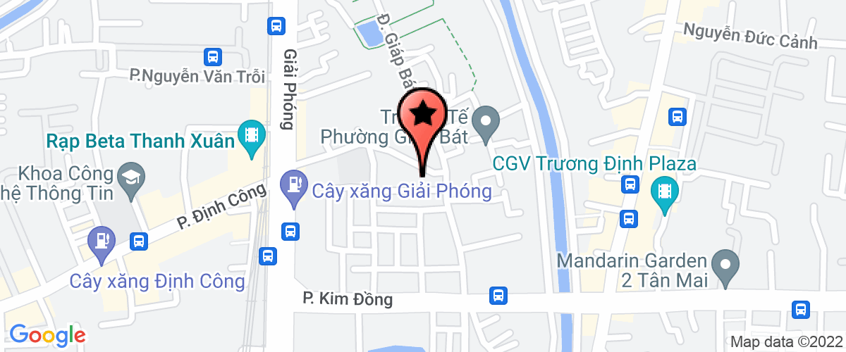 Map go to Thai Duong Industry Service Company Limited