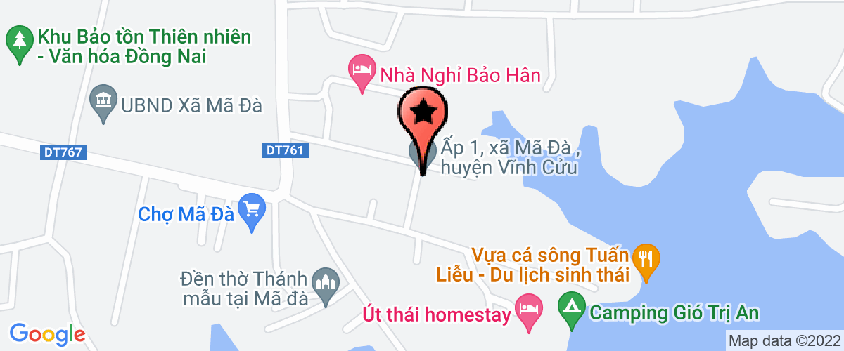 Map go to Tung Hau Service Trading Company Limited