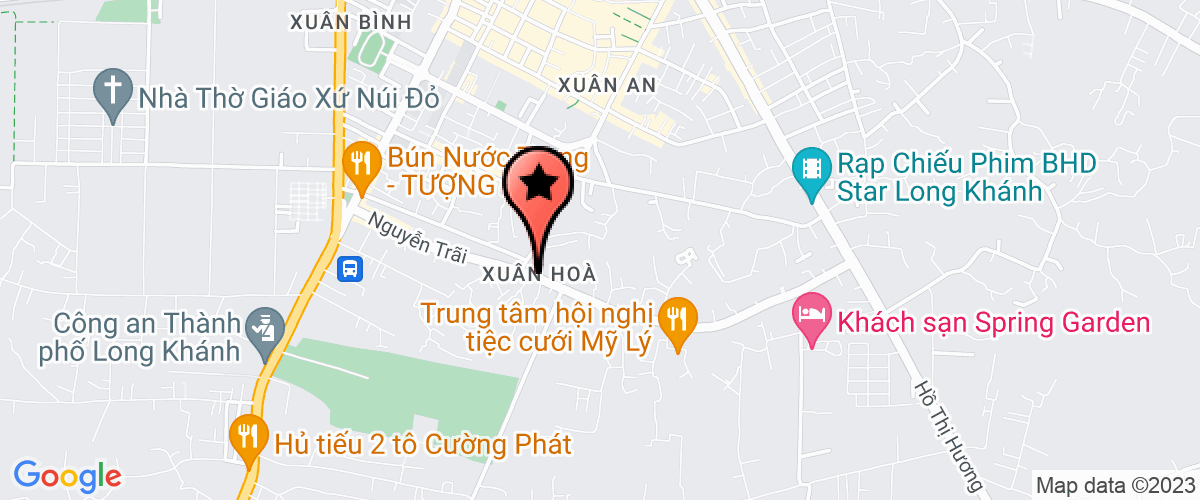 Map go to Dang Ky Quyen Su Dung Land Office
