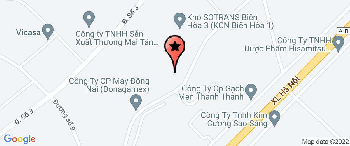 Bản đồ đến Công Ty TNHH Cơ Khí Tín Long