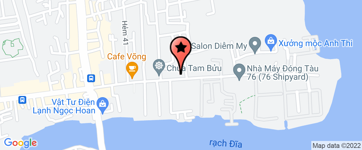 Map go to Trieu Hai Dang Consulting Design Construction Company Limited