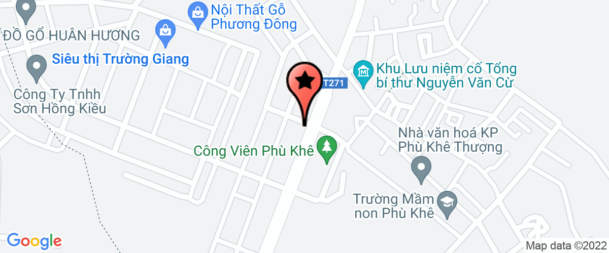 Map go to Thien An Import Export And Service Trading Company Limited