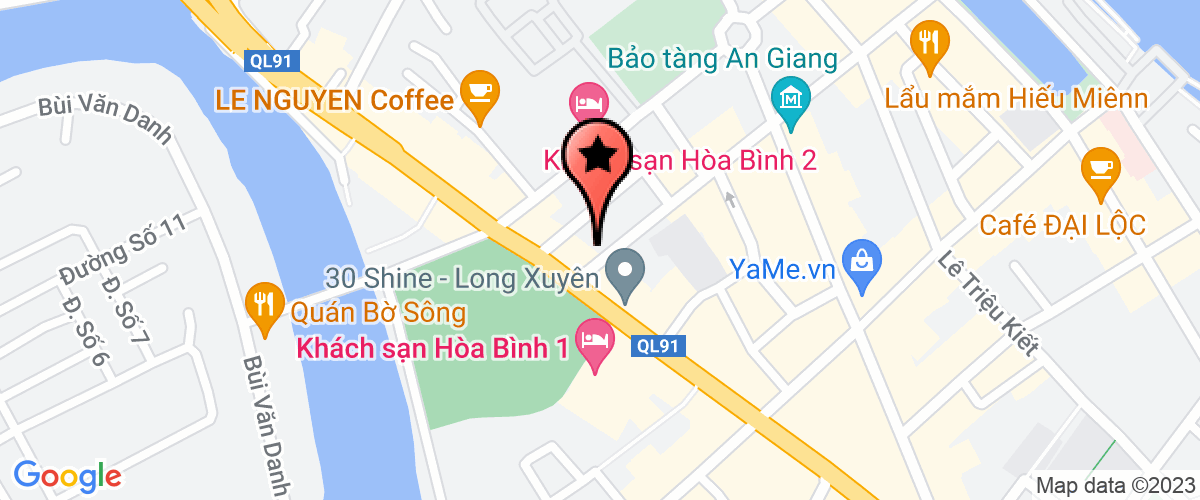 Map go to Day Them - Hoc Them Thuy Tien Company Limited