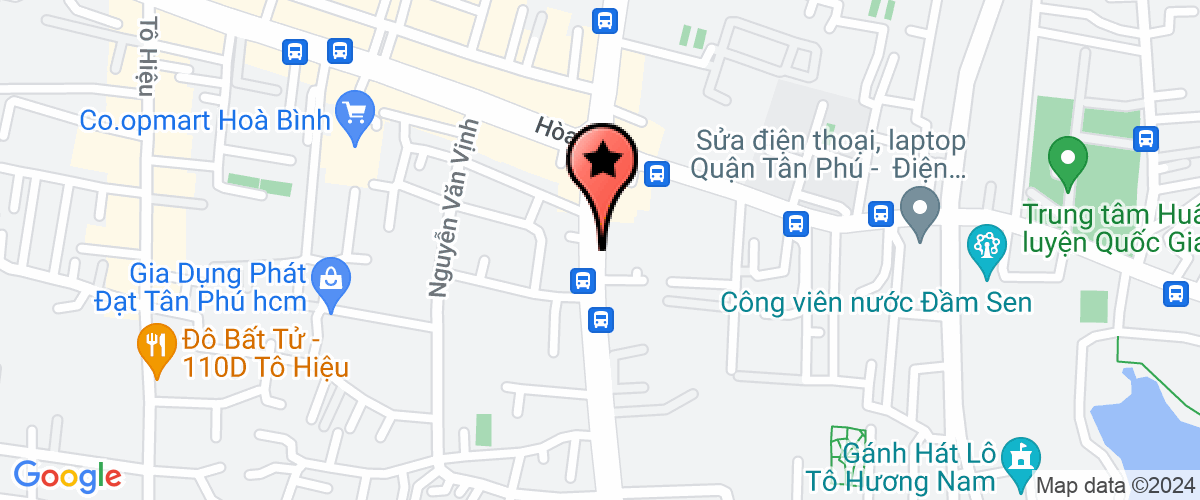 Map go to Phu Long Bearings Trading Company Limited