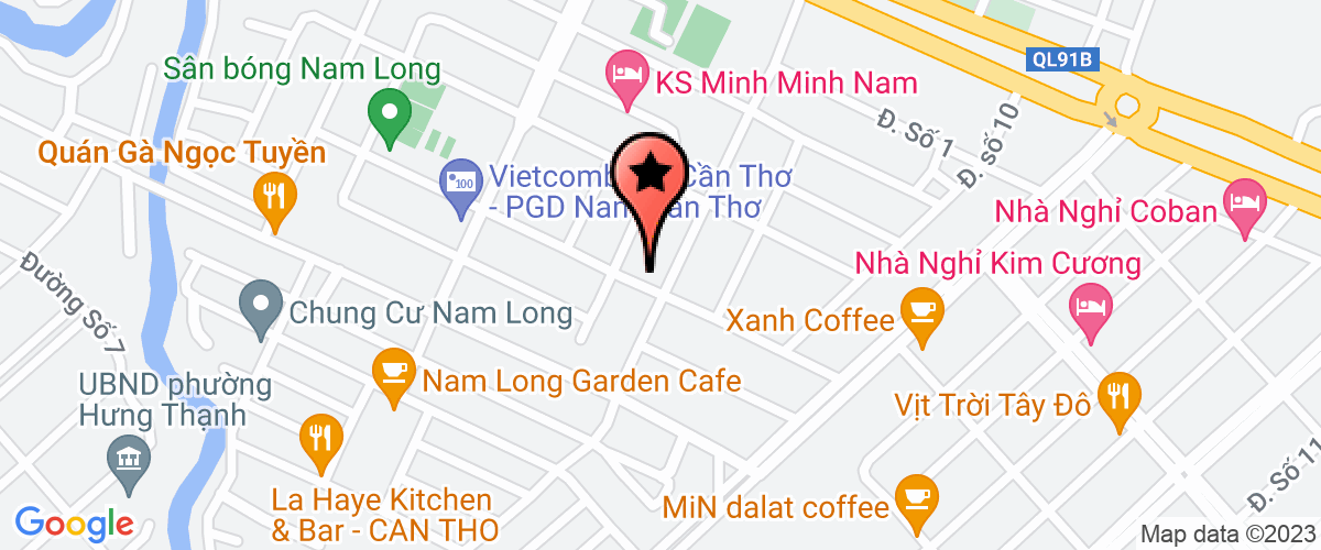 Map go to Thien Phu Real-Estate Service Private Enterprise