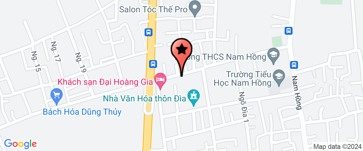 Map go to Hoa Sim Travel Commercial Company Limited