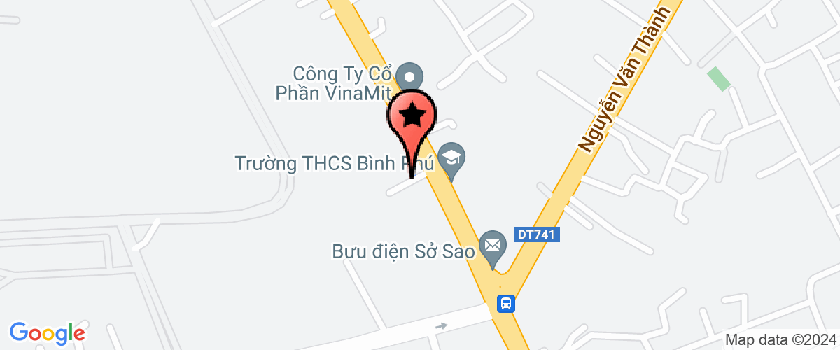 Map go to Phuoc Duc Iron Steel Company Limited
