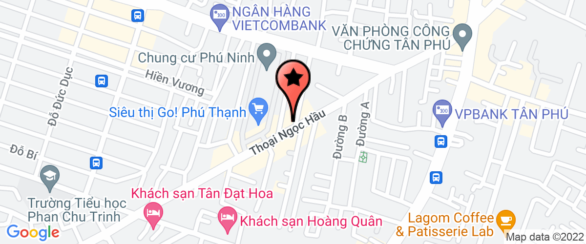Map go to Tinh Te Media Technology Trading Company Limited