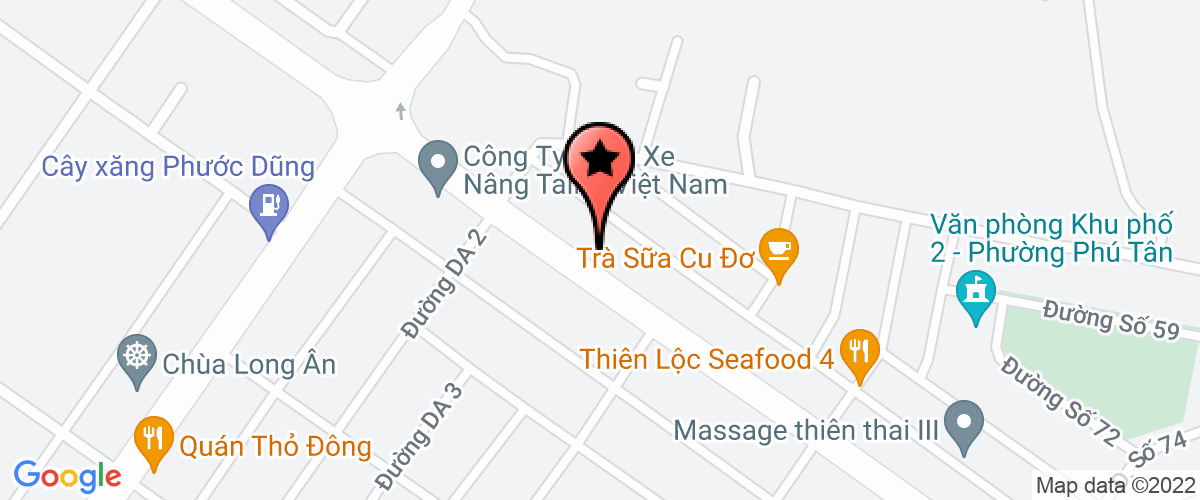 Map go to HARRIS FREEMAN VietNam (Nop Ho Nha Thau Nuoc Ngoai) Company Limited
