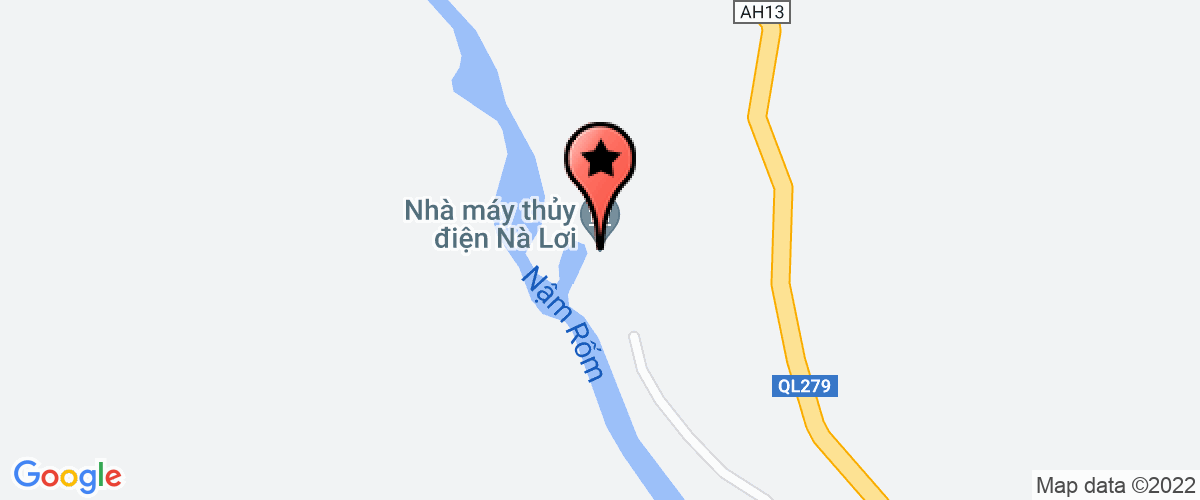 Map go to Chi nhanh thuy dien Can Don-Nha may thuy dien Na Loi Joint Stock Company
