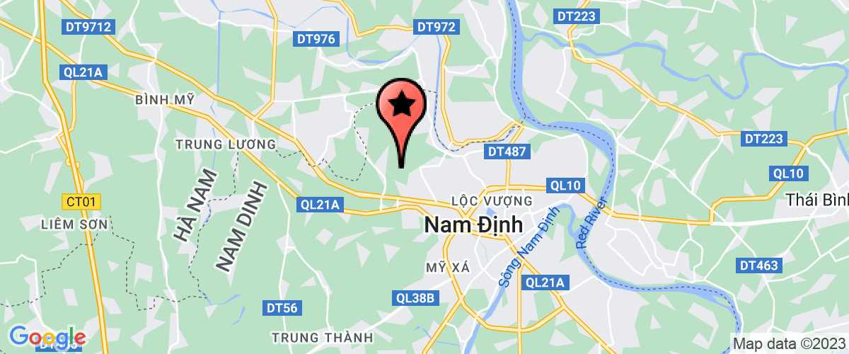 Map go to Greenity Nam Dinh Energy Joint Stock Company