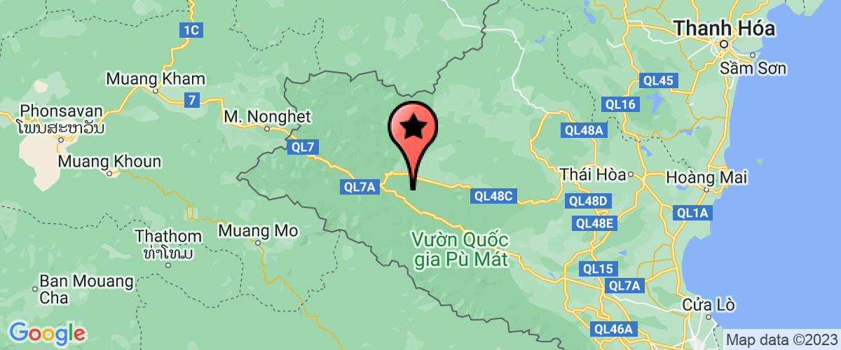 Bản đồ đến VăN PHòNG HĐND-UBND HUYệN TươNG DươNG