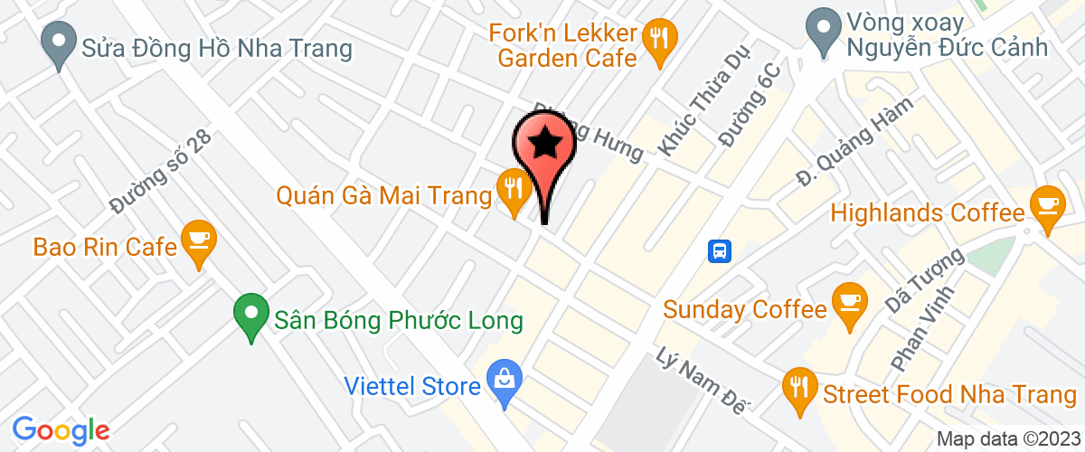 Map go to Phuoc Loc Nha Trang Company Limited