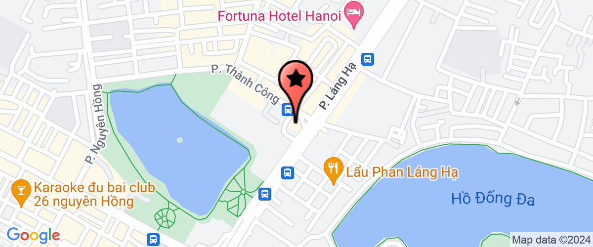 Map go to Ngoai Giao Doan Real-Estate Business Company Limited
