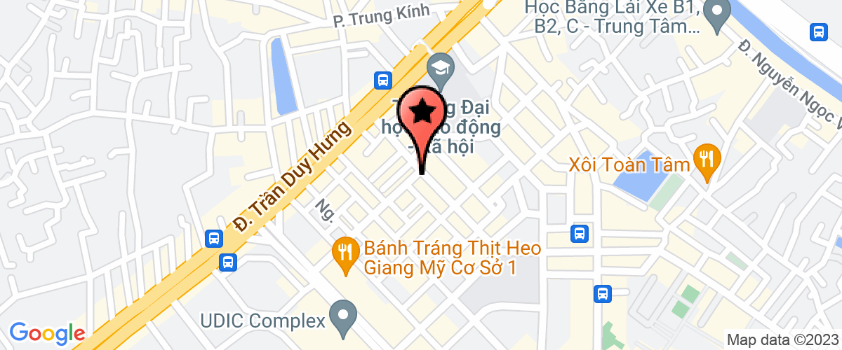 Map go to Hang Sinh Xinh Food Door Company Limited