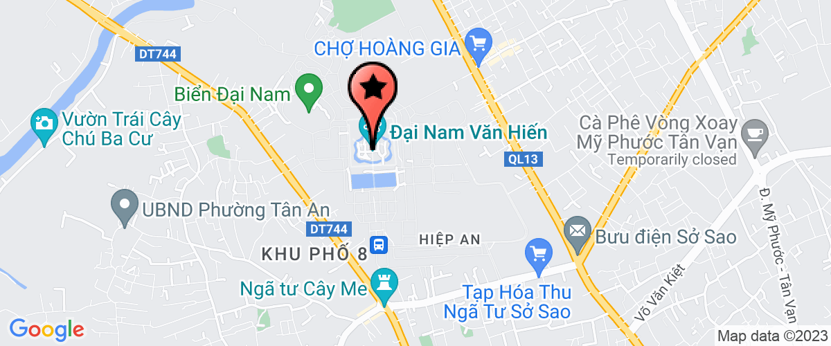 Map go to Thao Ngu Quan (Tran Van Chanh )