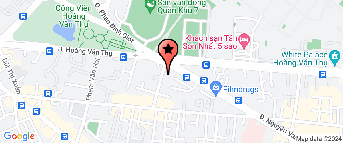 Map go to Thao Dien (NTNN) Investment Joint Stock Company