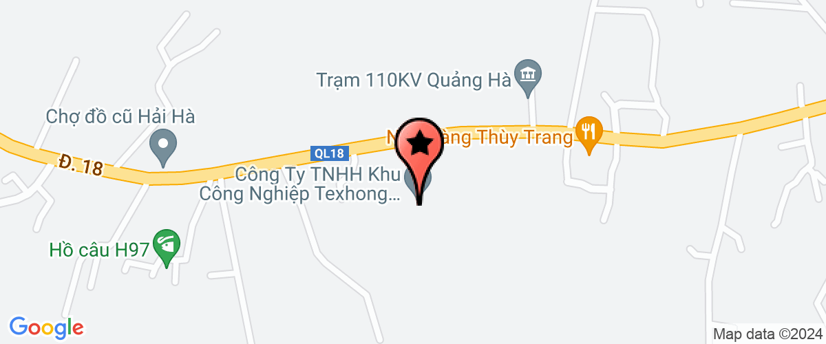 Map go to Vietnam Dadong Company Limited