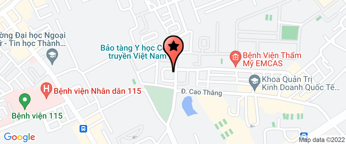 Map go to Ha Do Hotel Company Limited