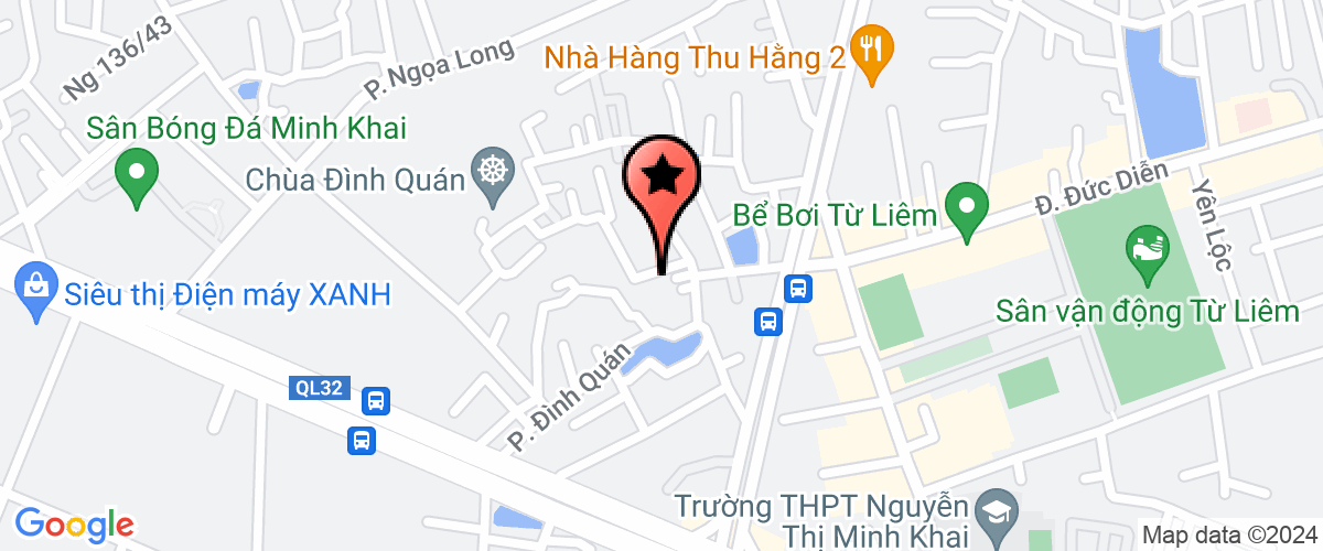 Map go to Cau Ham Dai Duong Company Limited
