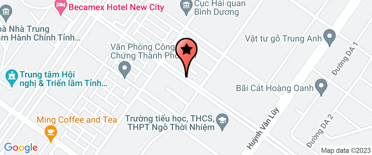 Map go to Thanh Ngoc Thanh Technology Company Limited