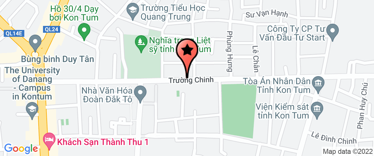 Map go to Kim Hai Kon Tum Private Enterprise