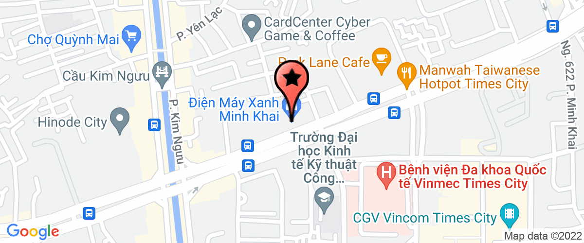 Map go to Le Thanh Investment And Trading Company Limited